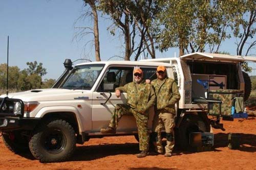 Mates and families hunting trip Australia