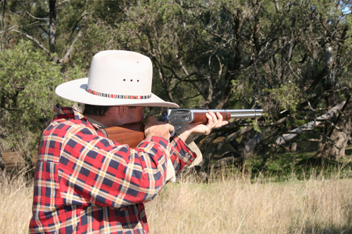 The 30-30 shoots flat to about 170 metres and is a great general purpose scrub rifle