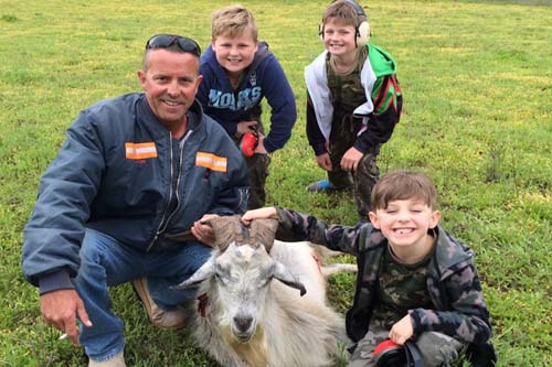 Family Hunting Goats in Australia