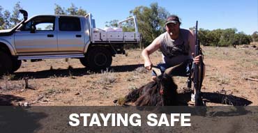 Staying safe when hunting